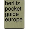 Berlitz pocket guide europe door Onbekend