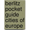 Berlitz pocket guide cities of europe door Berlitz