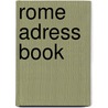Rome adress book door Berlitz