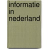 Informatie in nederland door Jo Bardoel