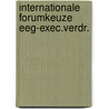 Internationale forumkeuze eeg-exec.verdr. by Balk