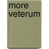 More veterum by Geertman
