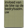 Invloed van de btw op de bedryfsadm. uw by Altena