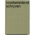 Voorbereidend schryven