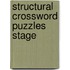 Structural crossword puzzles stage