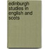 Edinburgh studies in english and scots