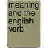 Meaning and the english verb