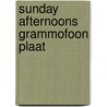 Sunday afternoons grammofoon plaat door Kingsbury