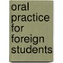 Oral practice for foreign students