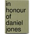 In honour of daniel jones