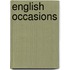 English occasions