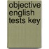 Objective english tests key