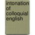 Intonation of colloquial english