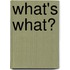 What's what?