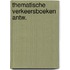 Thematische verkeersboeken antw.