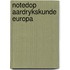 Notedop aardrykskunde europa