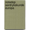 Notedop aardrykskunde europa door Altena