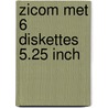 Zicom met 6 diskettes 5.25 inch door Stoop