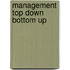 Management top down bottom up