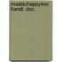 Maatschappyleer handl. doc.