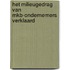 Het milieugedrag van MKB-ondernemers verklaard