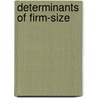 Determinants of firm-size by Y. Bernardt
