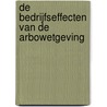 De bedrijfseffecten van de Arbowetgeving door A.F.M. Nijsen