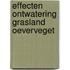 Effecten ontwatering grasland oeverveget