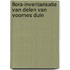 Flora-inventarisatie van delen van Voornes Duin