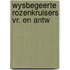 Wysbegeerte rozenkruisers vr. en antw