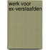 Werk voor ex-verslaafden