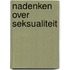 Nadenken over seksualiteit
