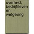 Overheid, bedrijfsleven en wetgeving