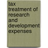 Tax Treatment of Research and development expenses door Onbekend