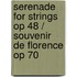 Serenade for strings Op 48 / Souvenir de Florence Op 70