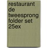 Restaurant de Tweesprong folder set 25ex door Onbekend