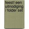 Feest! Een uitnodiging / folder set by Unknown