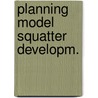 Planning model squatter developm. door Krishnaburthy