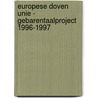 Europese Doven Unie - Gebarentaalproject 1996-1997 door Hans Stevens