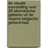 De visuele voorstelling over 28 idiomatische gebaren uit de Vlaams-Belgische gebarentaal by W. De Vos