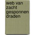 Web van zacht gesponnen draden