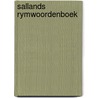 Sallands rymwoordenboek door Oosterlaar