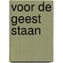 Voor de geest staan