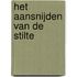 Het aansnijden van de stilte