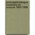 Postzegelcatalogus Nederland en Overzee 1852-1998