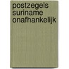 Postzegels Suriname onafhankelijk door L. van de Meij