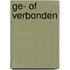 Ge- of Verbonden