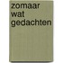 Zomaar wat gedachten