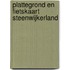 Plattegrond en fietskaart steenwijkerland