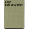 Zapp beroepsgericht by H.J. Vannisselroy